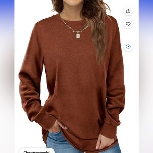 Fantaslook Women's Brown Sweater